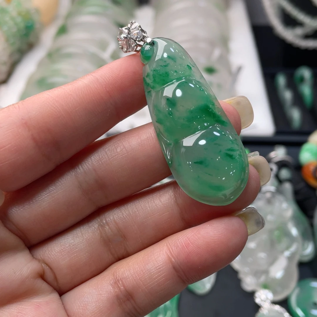 吊坠(不含链)未镶嵌石英质玉