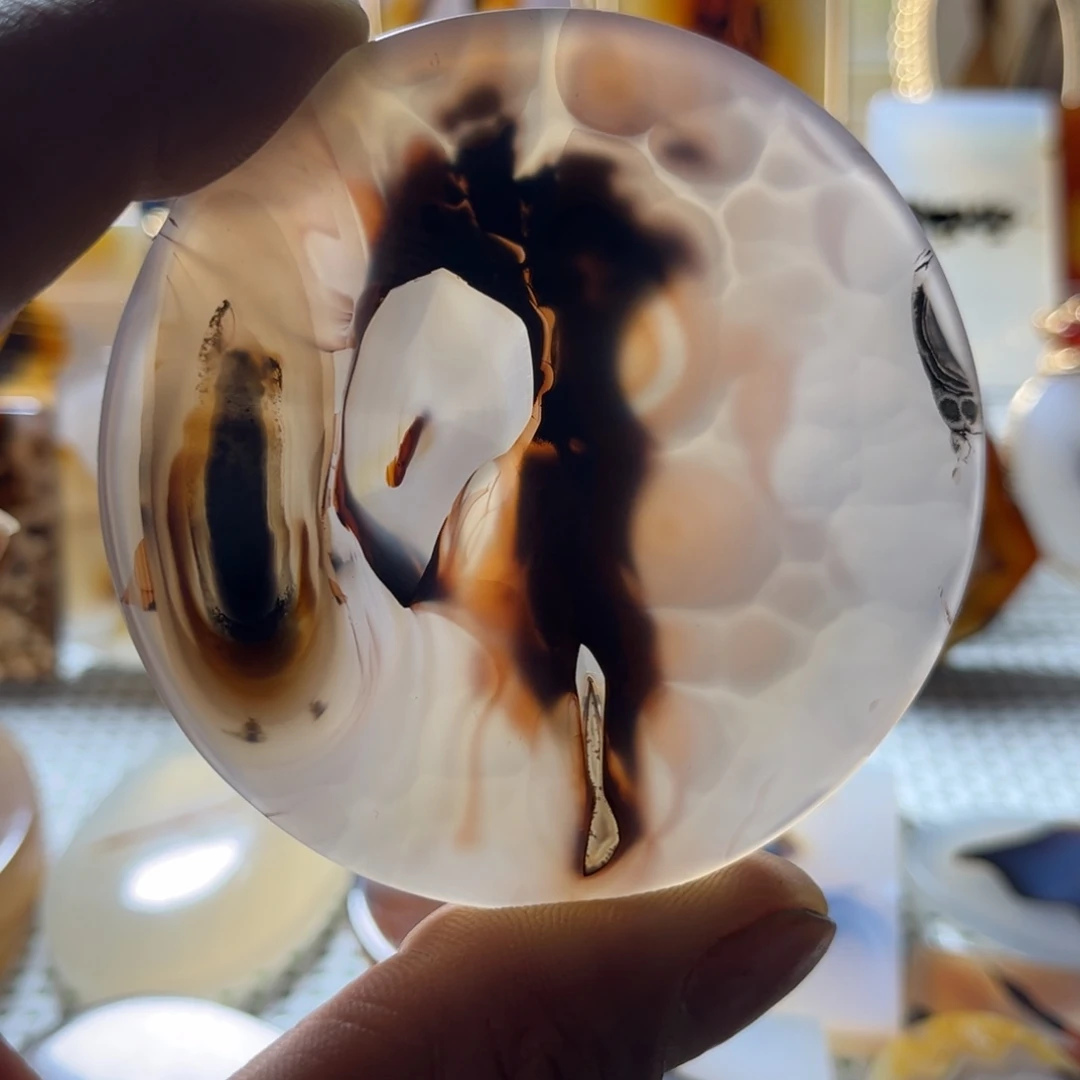 玛瑙/玉髓未镶嵌吊坠(不含链)