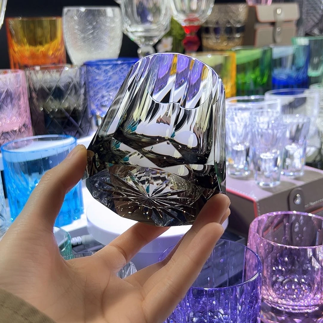 水晶厚款骄***巴青墨色星耀