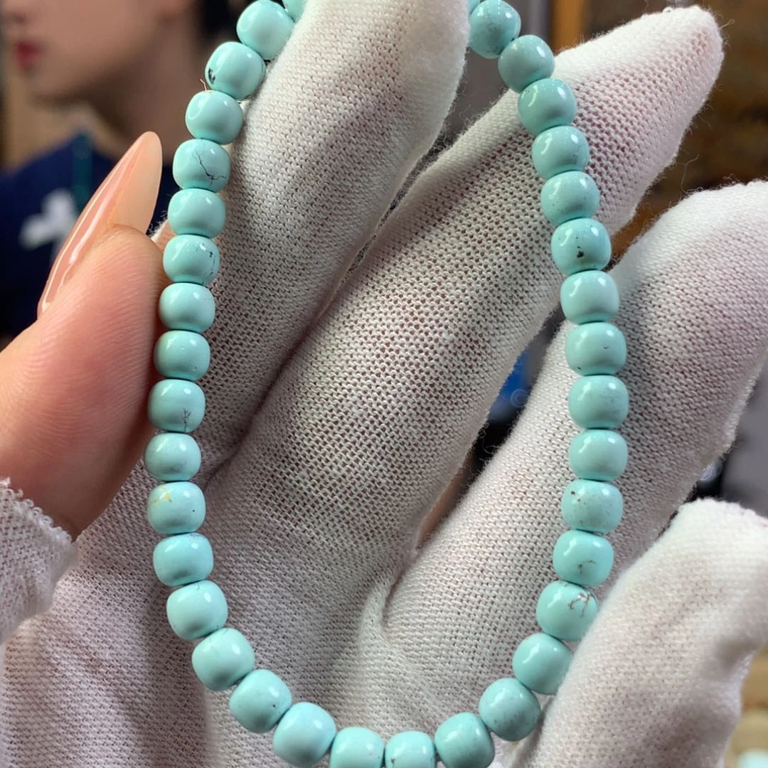 绿松石未镶嵌挂件