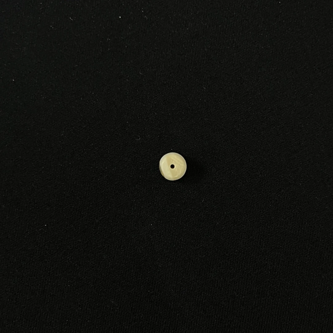 PL226 虎眼桶珠 只做天然猛犸牙 尺寸约10*8.7mm