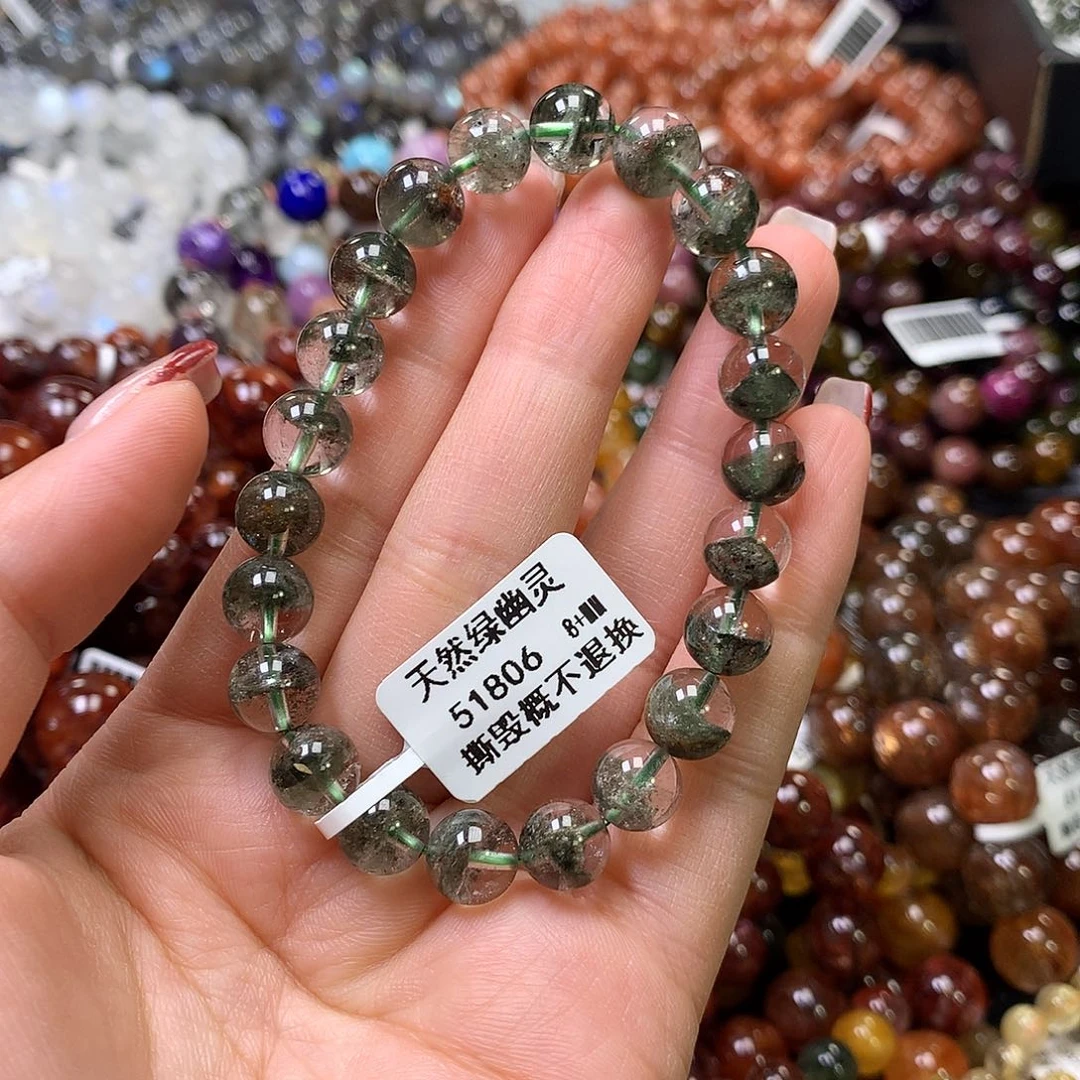 水晶手链未镶嵌，