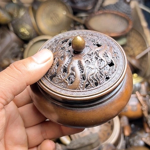 铜制工艺摆件把玩