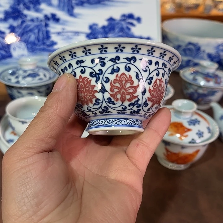 錡镇堂手工手绘绘杯