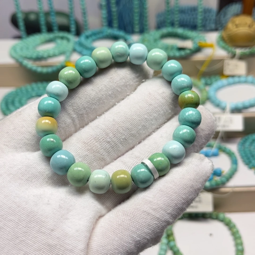 绿松石未镶嵌手链