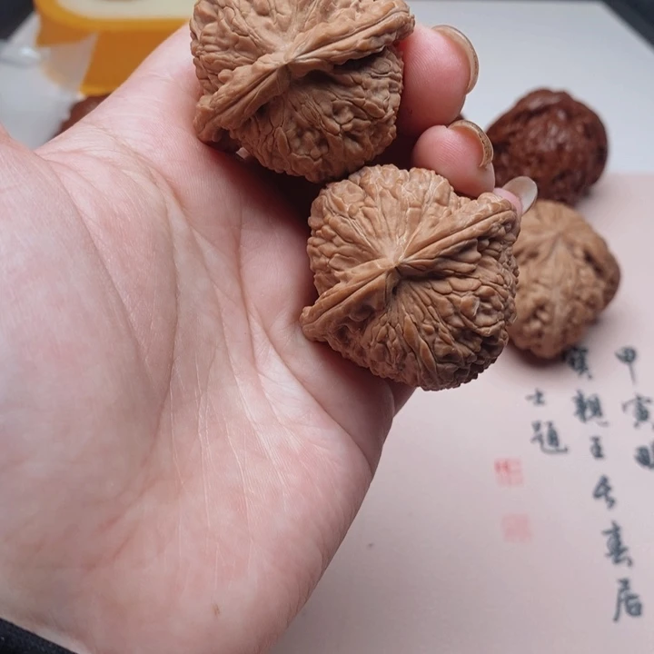 把件文玩核桃白狮子41