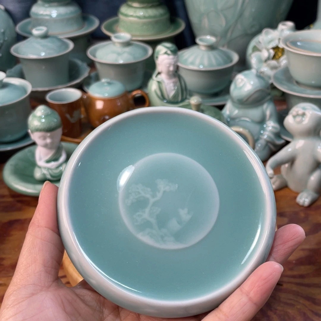 微瑕特价青瓷青瓷