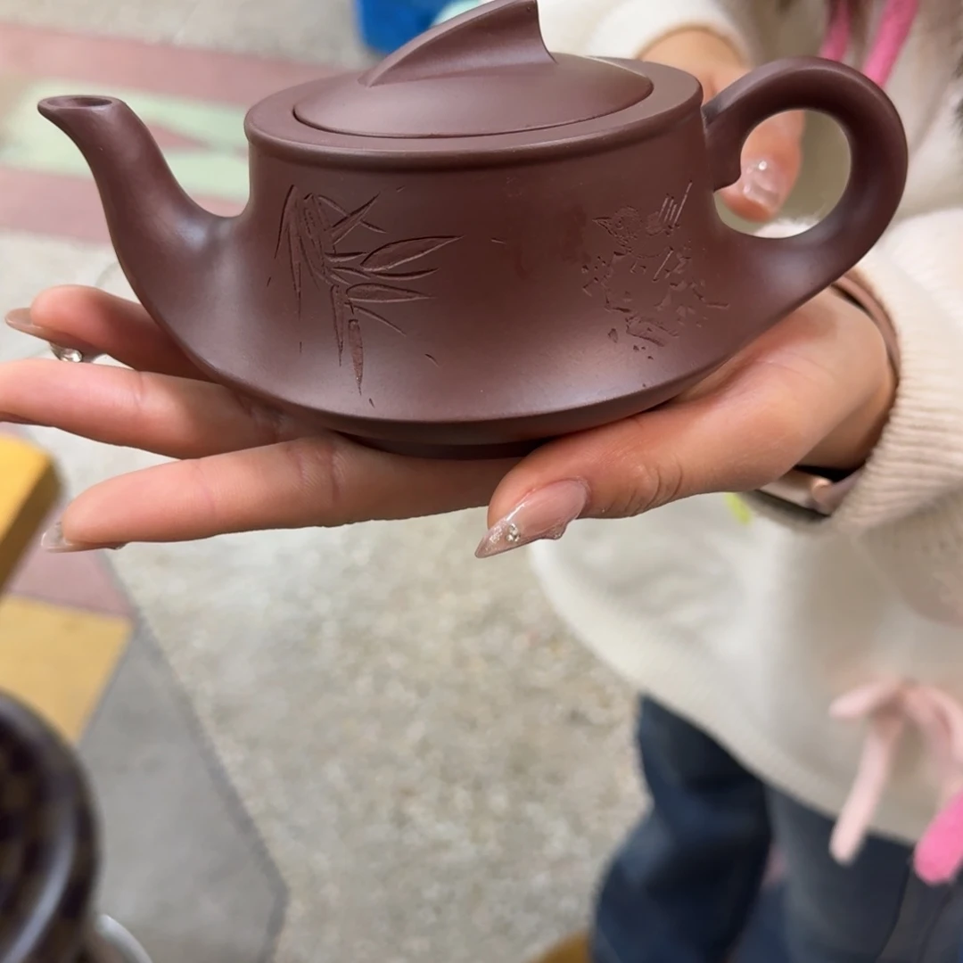 紫砂茶壶紫砂壶一帆风顺270cc