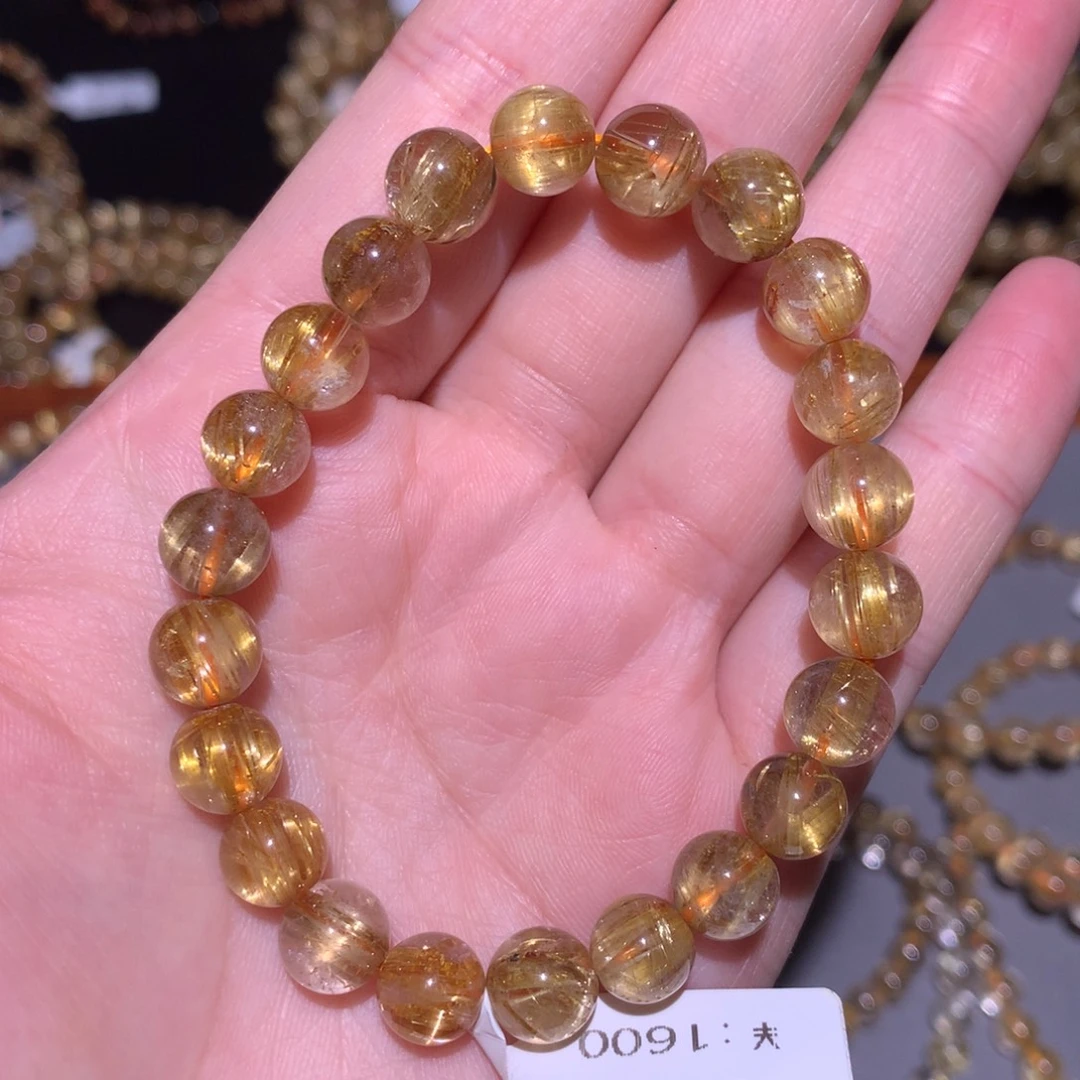 未镶嵌水晶手链钛晶8m25