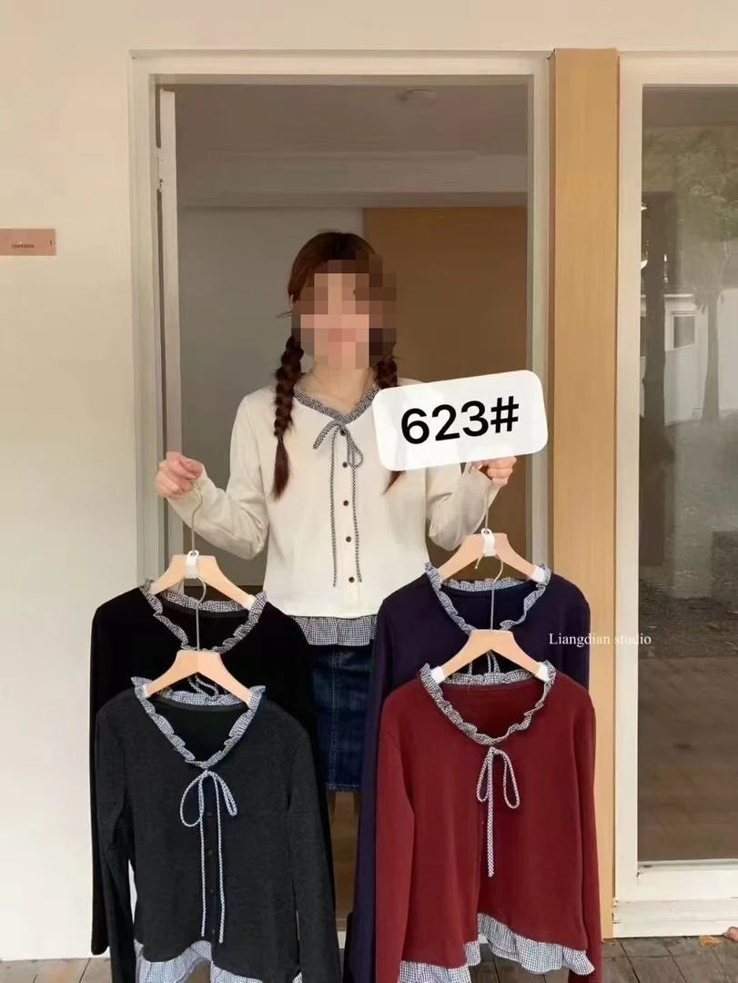 【0030#】休闲风时尚套头网红气质秋季秋冬显瘦时尚甜美