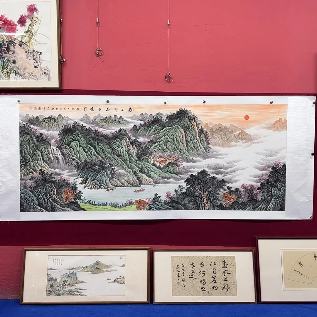 国画李川浦画家作品