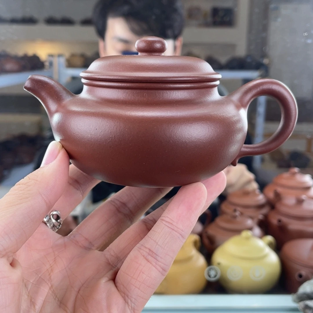 紫砂茶壶170cc红皮龙茶壶