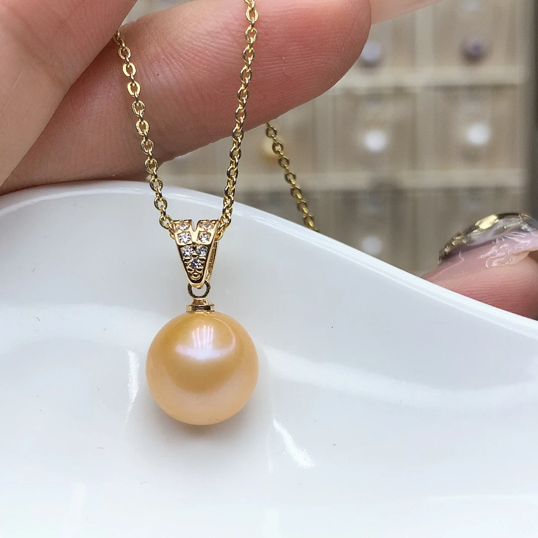 颈饰淡水珍珠合金