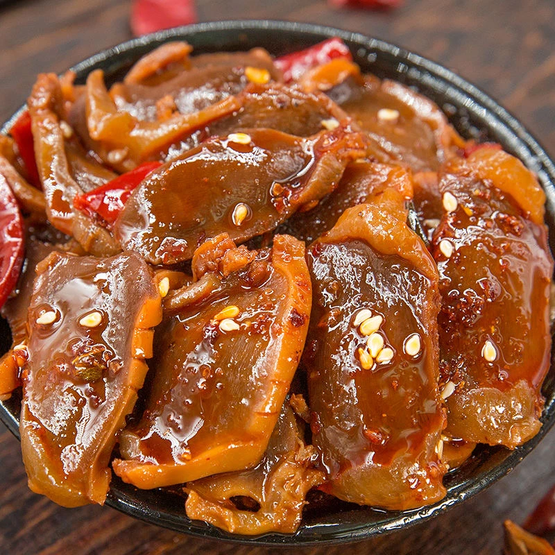馋嘴香辣鸡胗片追剧下酒休闲零食鸡杂零食下饭
