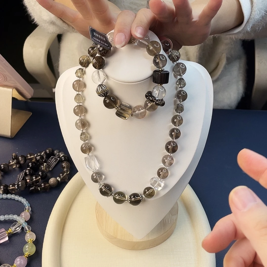 水晶银S925镶嵌手链