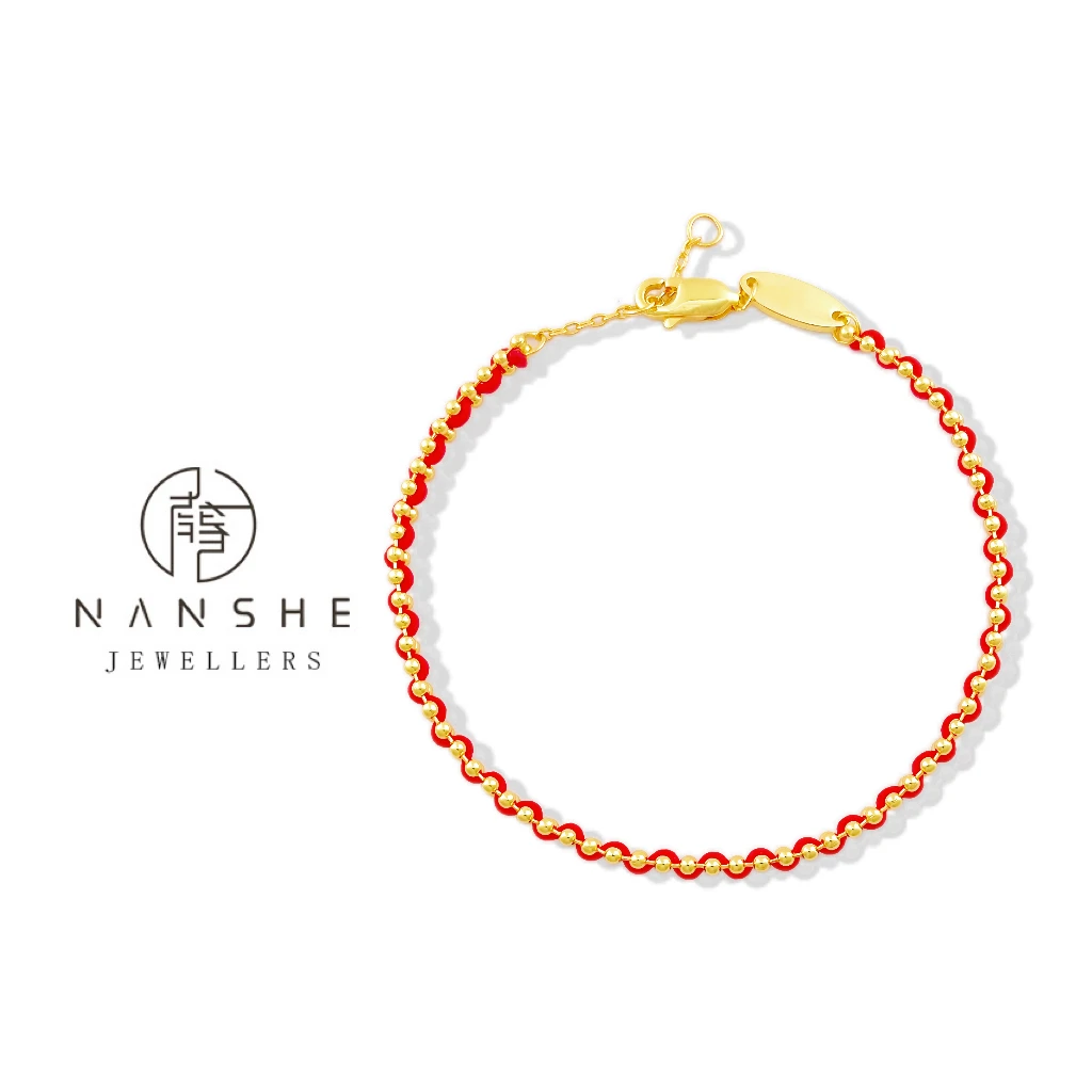 NANSHE/南奢 红绳编织手链仙气百搭小众