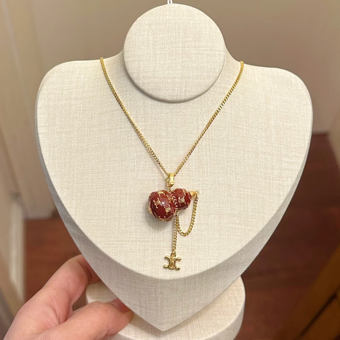 铜合金项链 X0124 时尚气质百搭葫芦项链