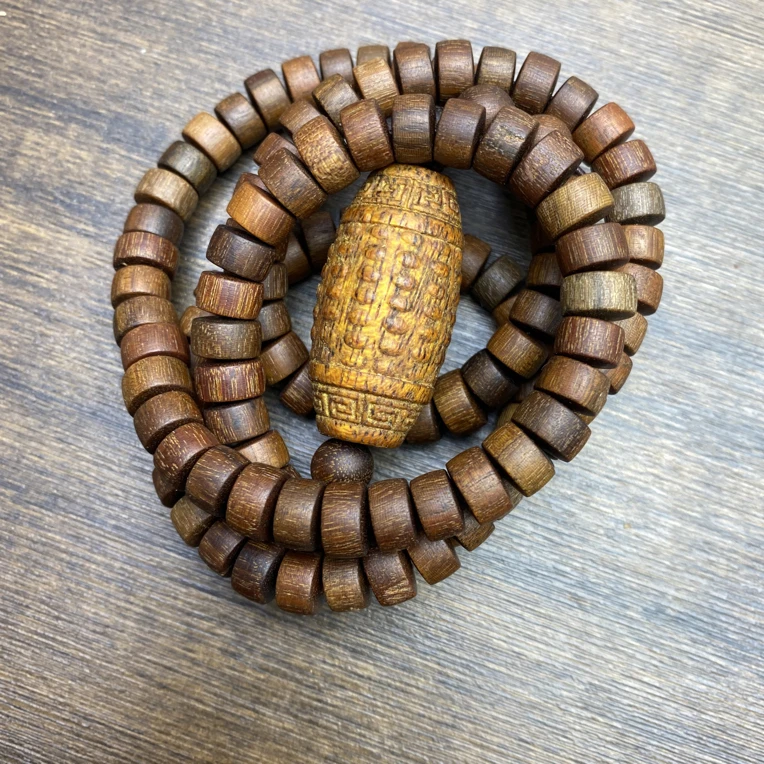 沉香木串高端文玩精品手串R57