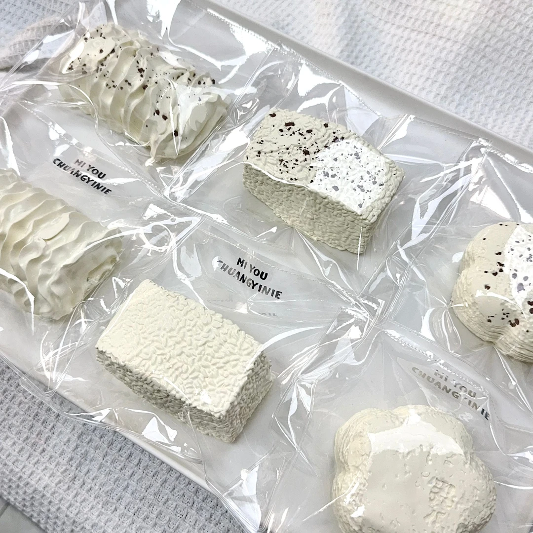 [福利]特调硬奶油手感福利盒捏捏乐解压玩具diy手工捏捏