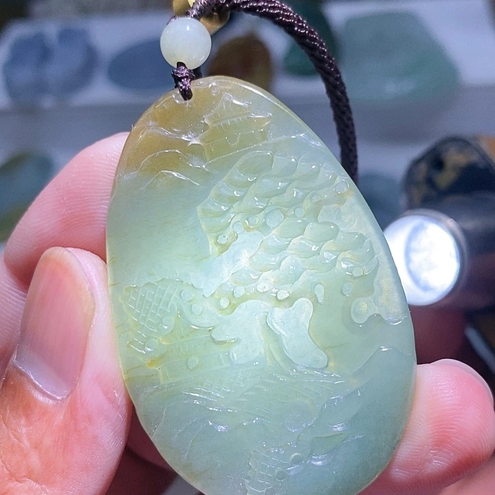 【闪购商品】翡翠未镶嵌颈饰111111111111111