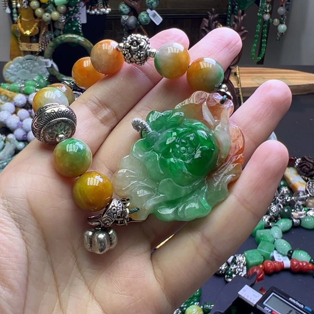 小***燕未镶嵌手链翡翠599