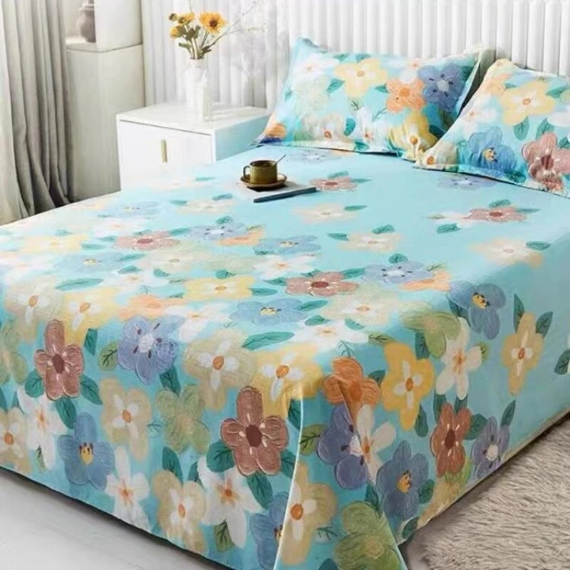 幸运花-床单面料加厚加密缎条提花布料235cm*245cm