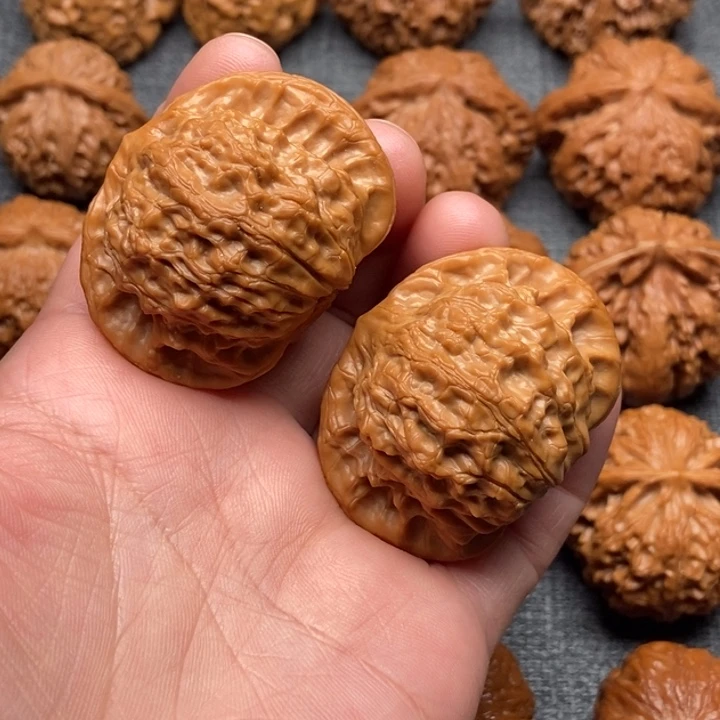 把件文玩核桃公子帽45