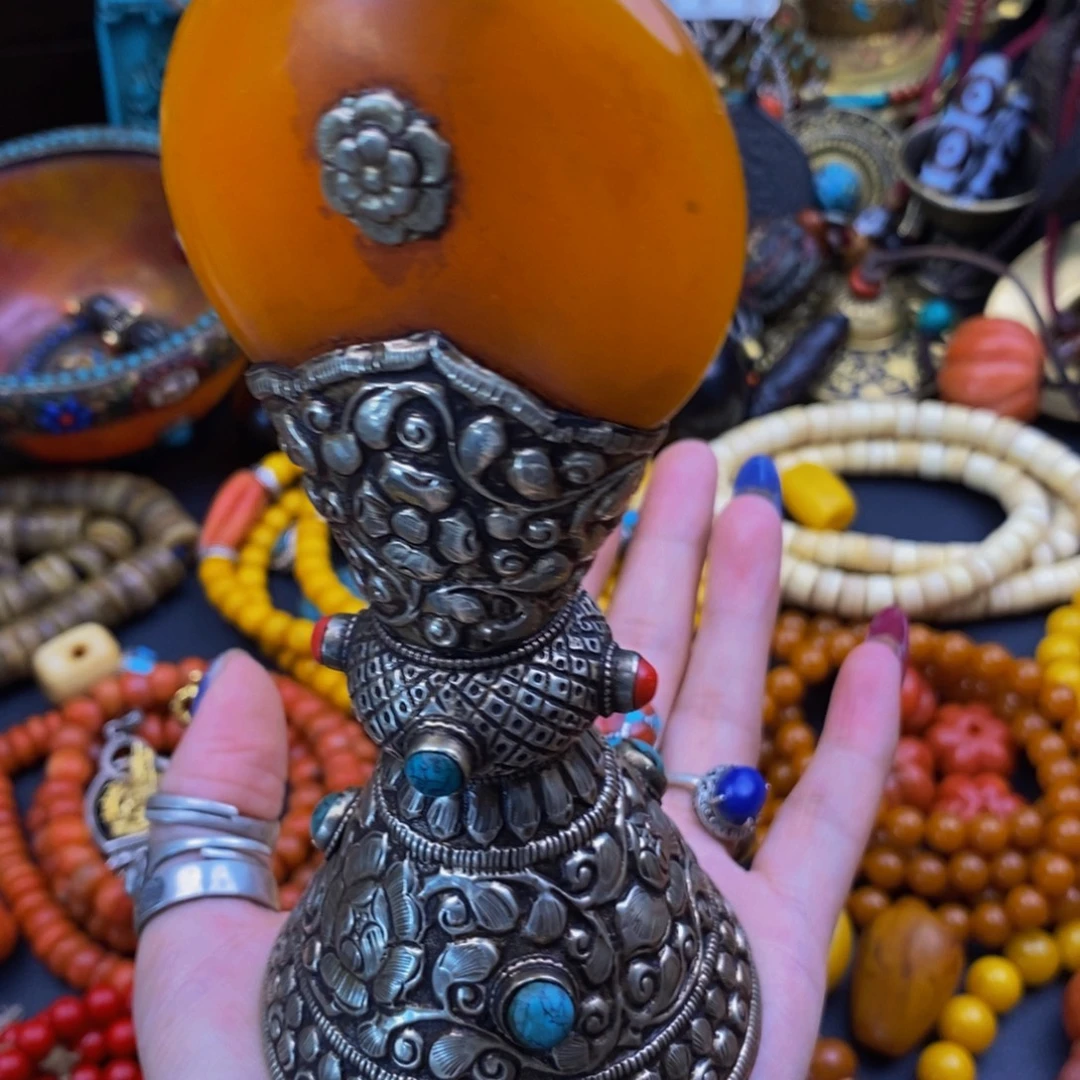 财***富泥塑擦擦的吊坠和