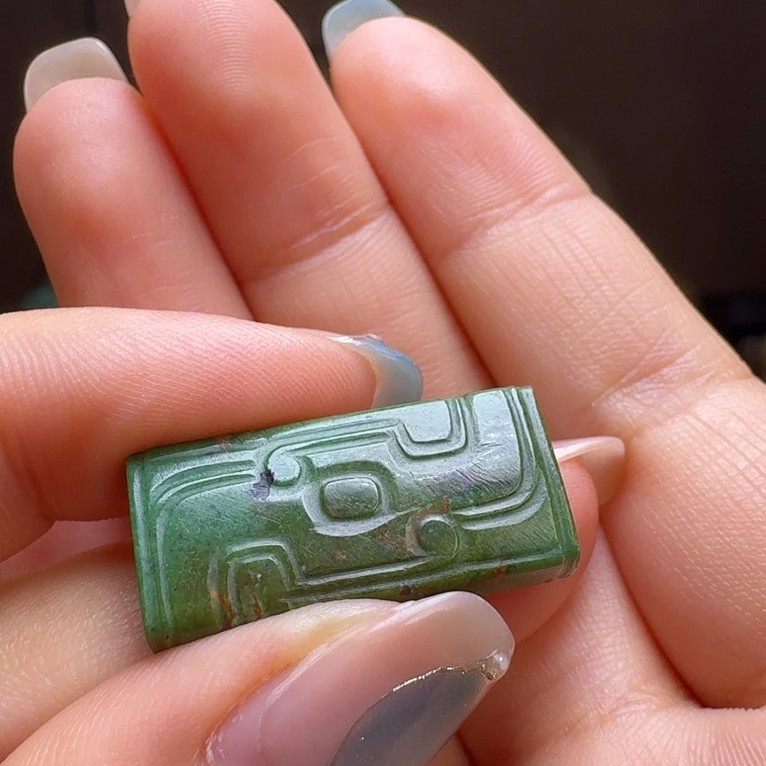 和田玉未镶嵌挂件用****3