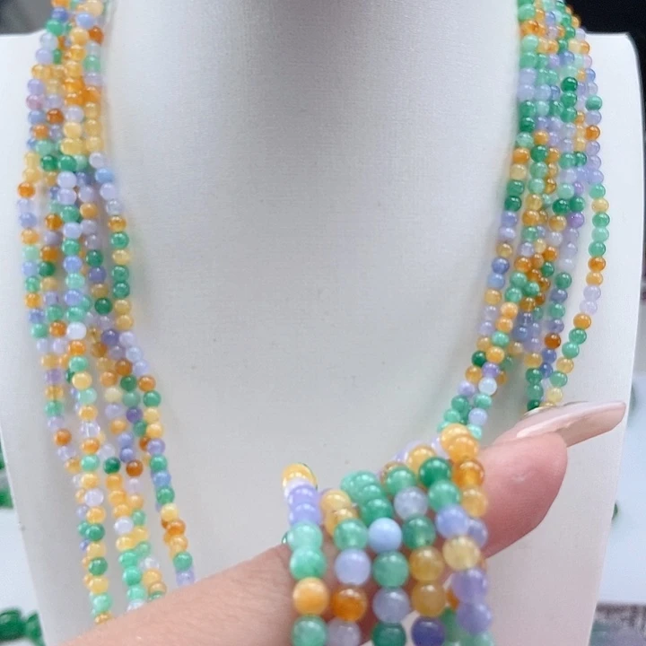 翡翠手链未镶嵌手链