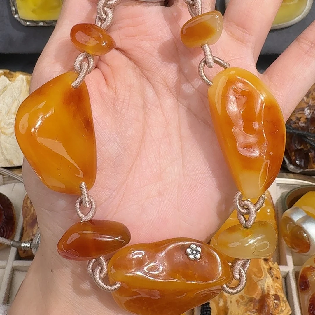 琥珀未镶嵌裸石我