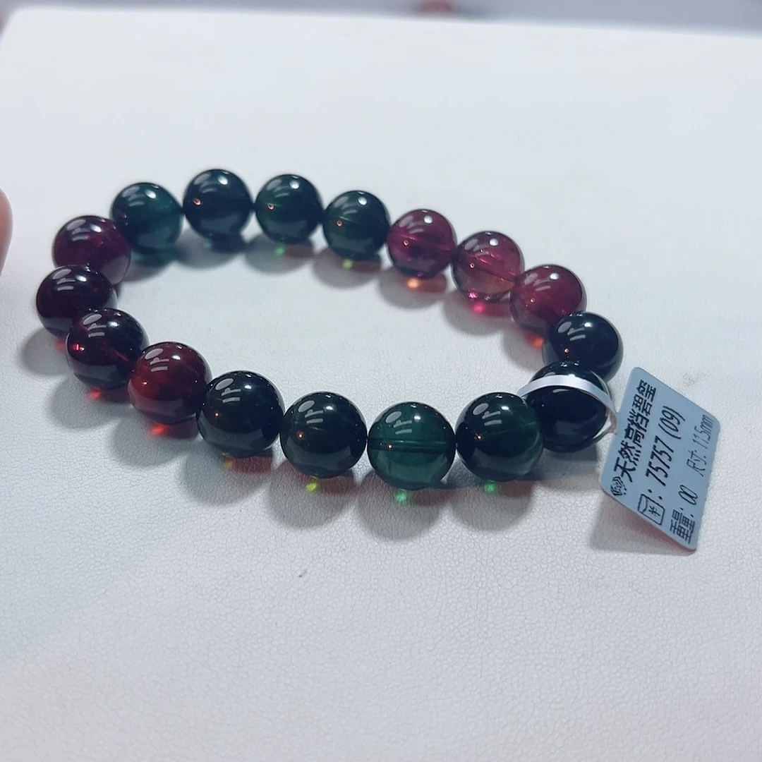 秋***面未镶嵌手链碧玺碧玺