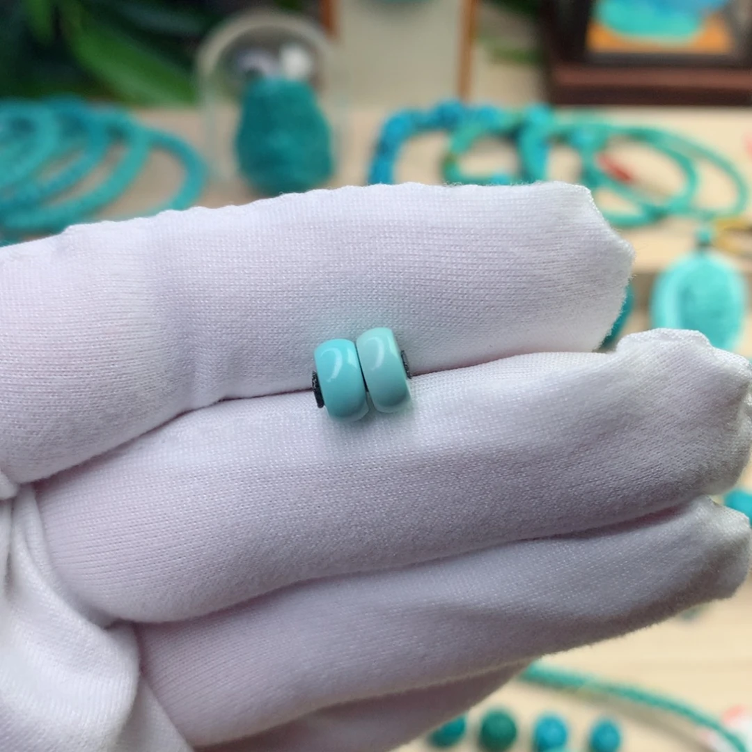 绿松石未镶嵌配珠卡7.2