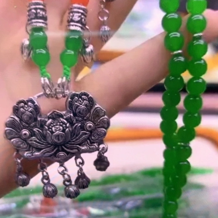 合金颈饰玛瑙/玉髓k****a吊坠