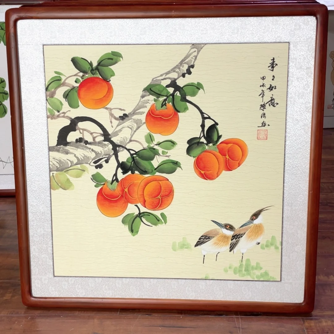 国画带框尺寸63*63厘米