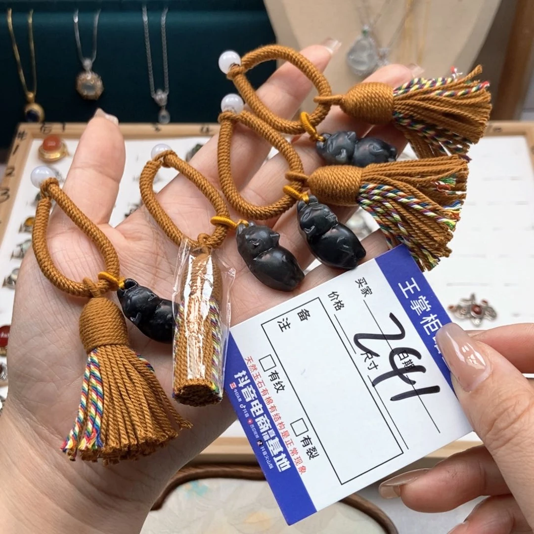 岫玉未镶嵌吊坠吊坠多样性，发一个