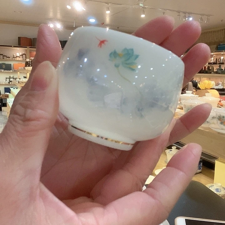 璞玉瓷器主人杯茶杯