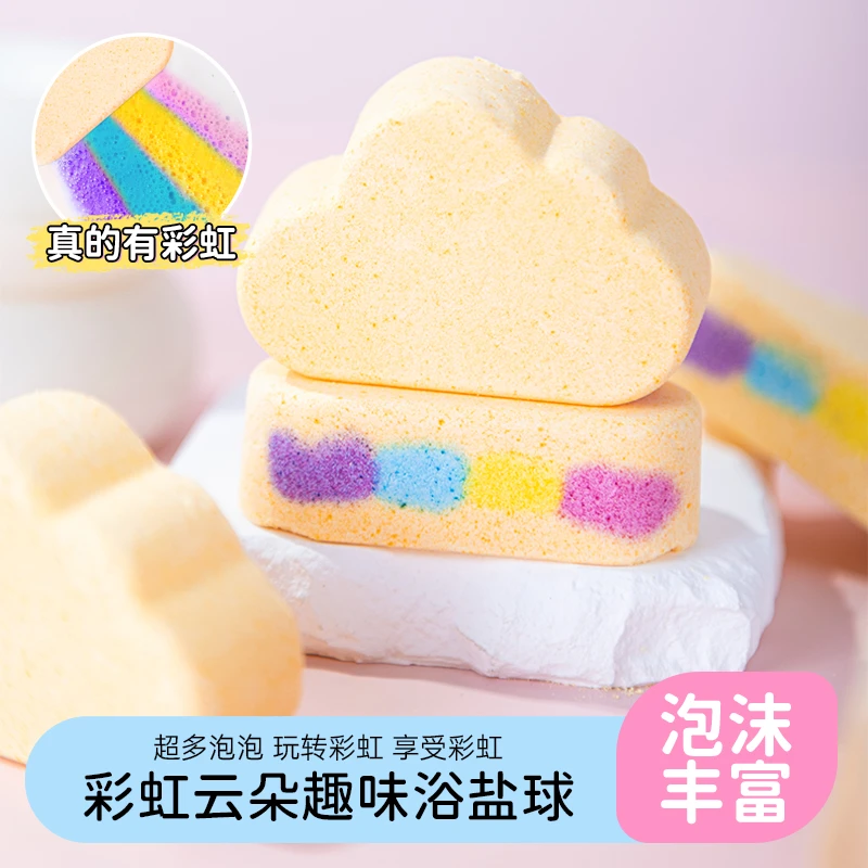 落小羽卡通泡澡球婴儿萌趣泡浴球软萌可爱宝宝浴桶浴缸洗澡球单球