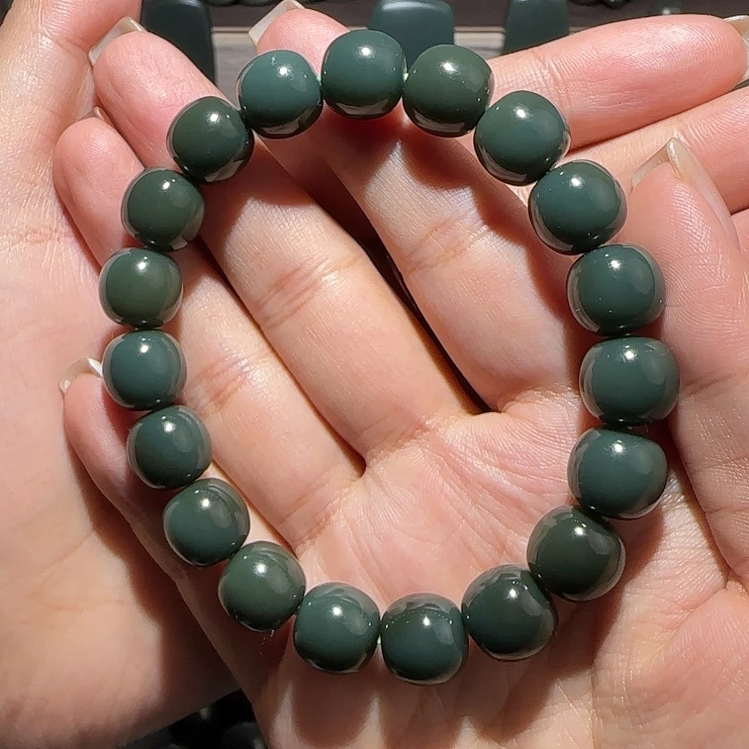 和田玉（青玉）未镶嵌颈饰