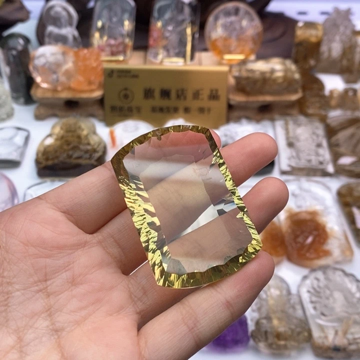 水晶颈饰未镶嵌定制