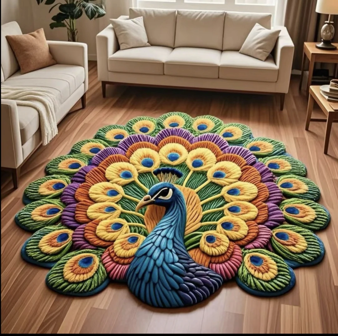 【懒人必备地垫】3D立体吸水垫入门花卉地垫浴室垫干垫家用卧室创意