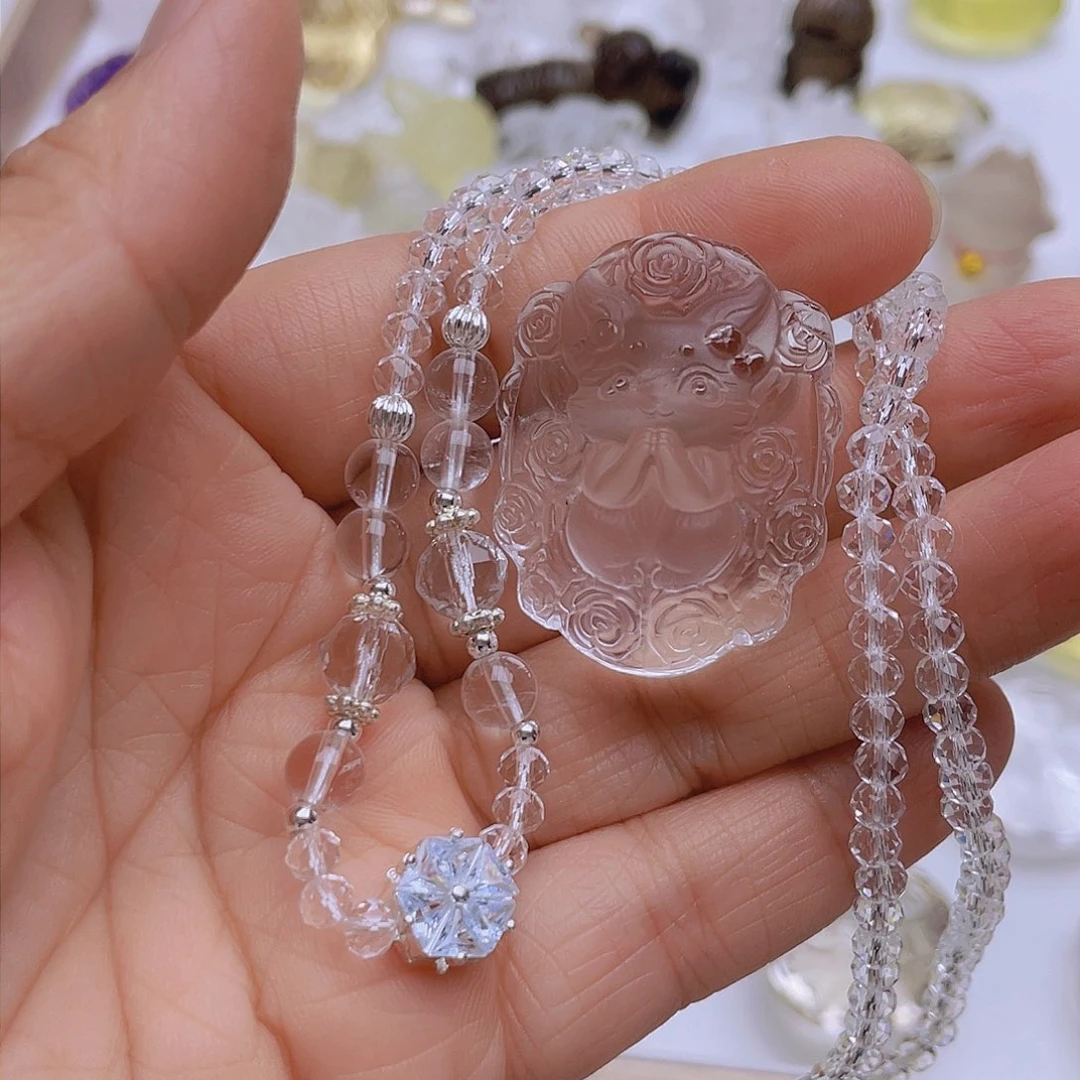 未镶嵌吊坠(赠链)水晶?****王