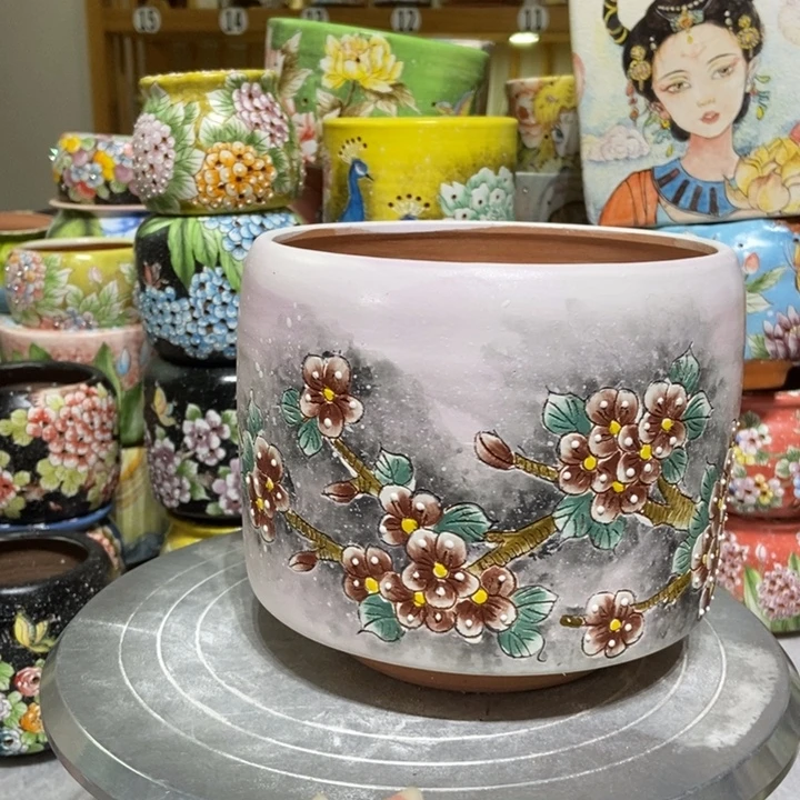 景德镇艺术手绘作品