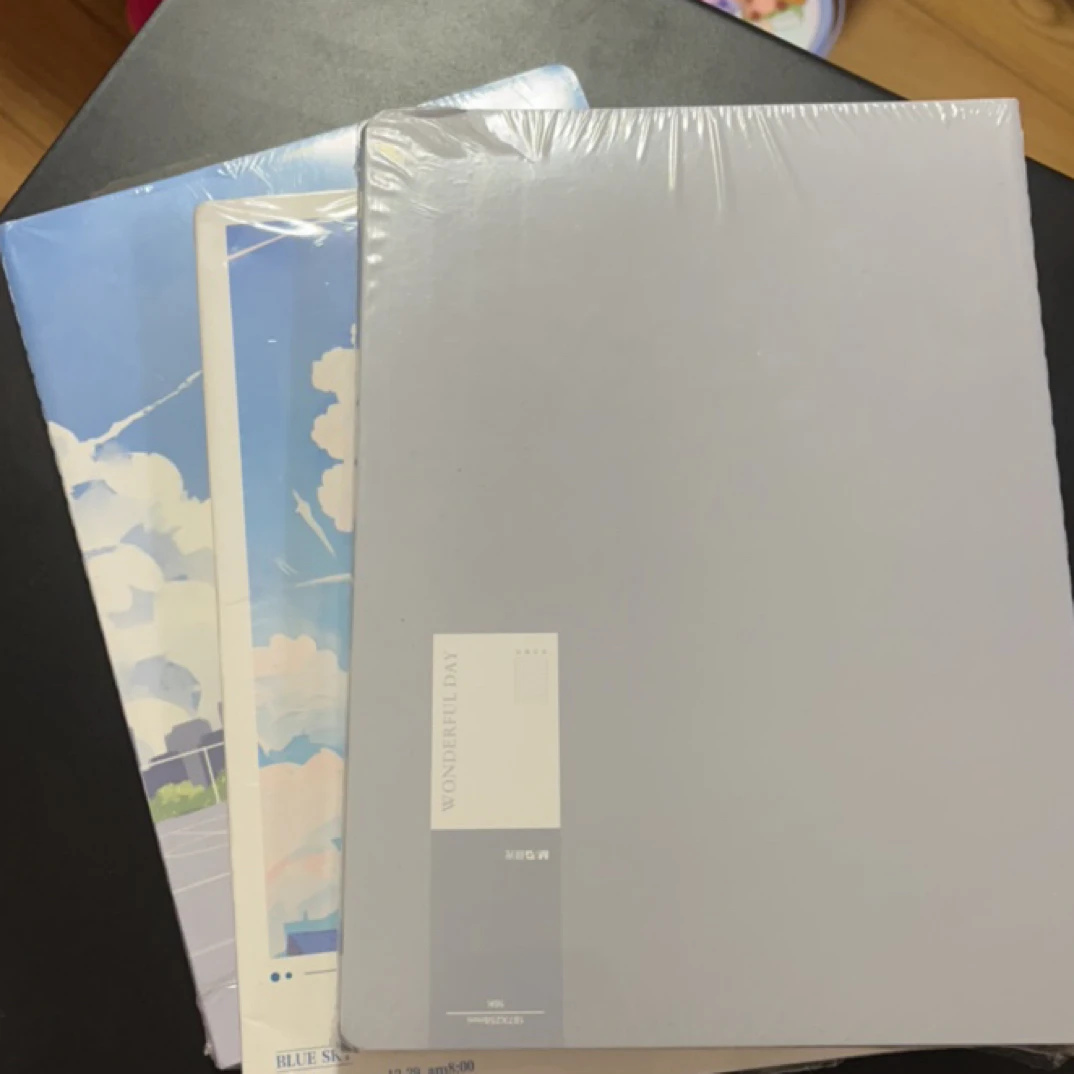 晨光b5缝线本随机四本