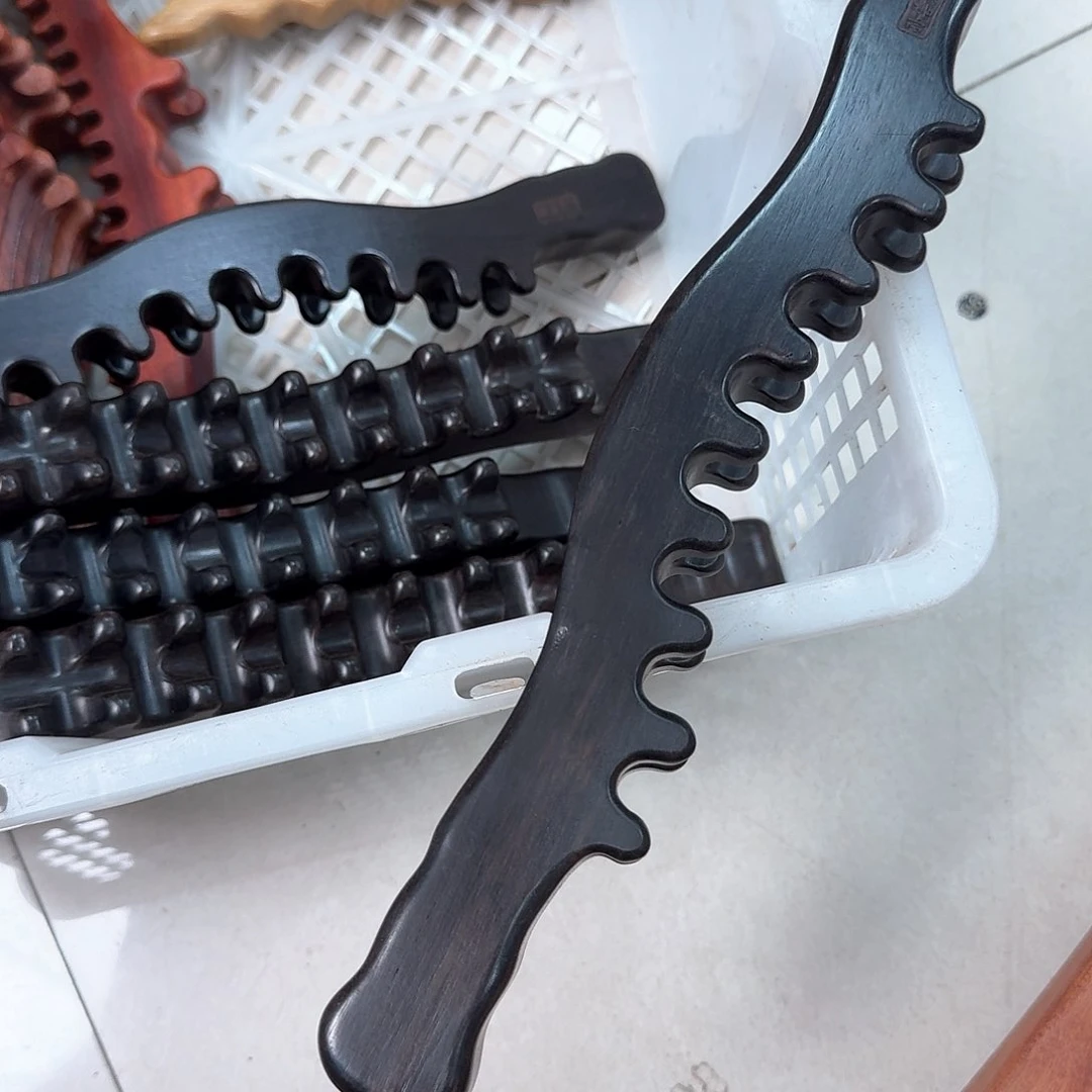 紫光檀30厘米放松工具瑕疵