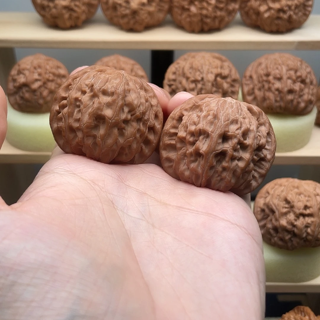 吊坠文玩核桃43全品磨盘头茬