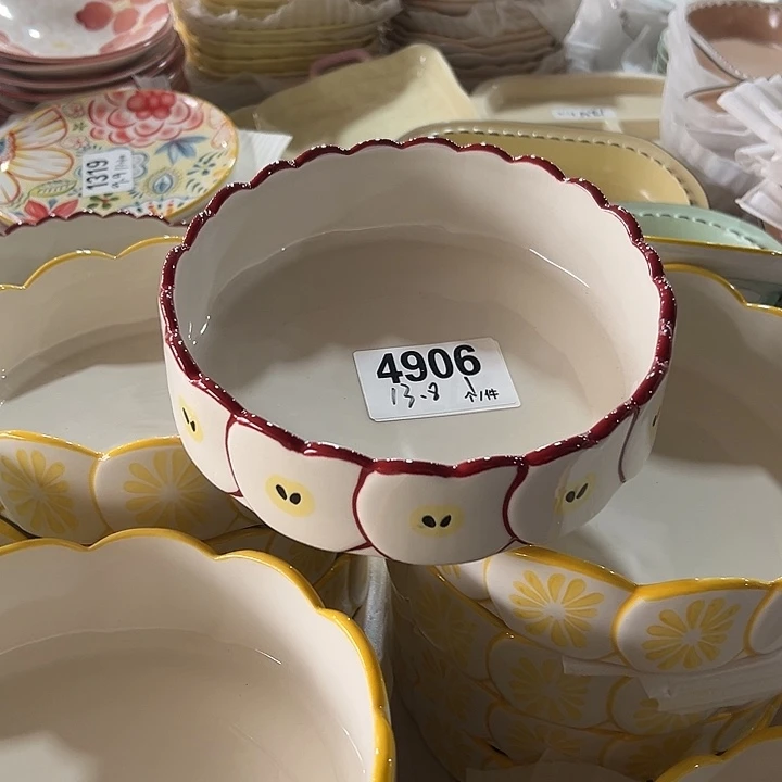 瓷外贸陶瓷微瑕4906