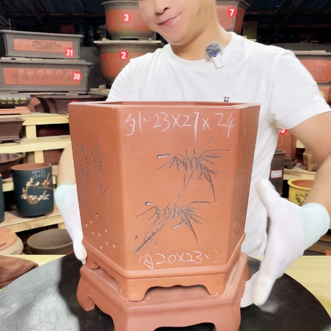 紫砂花盆工厂直发