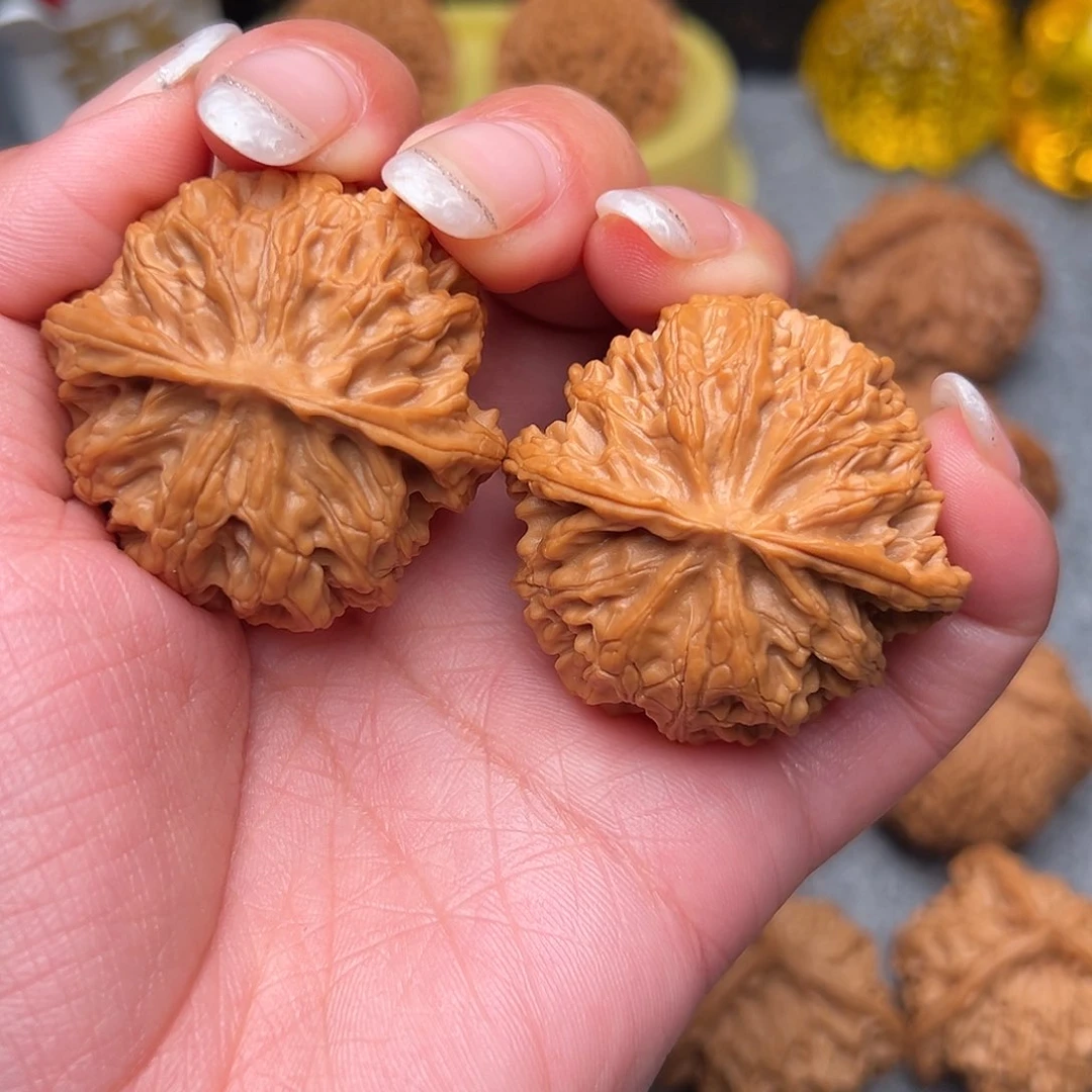 把件文玩核桃用****9红皮苹果40全品