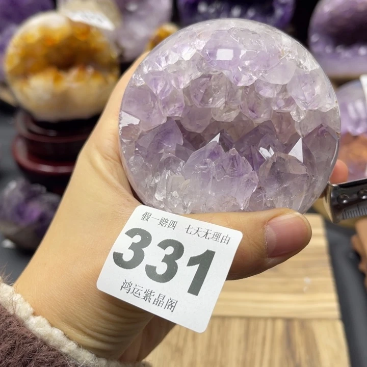 大型摆件（非配饰）未镶嵌紫晶